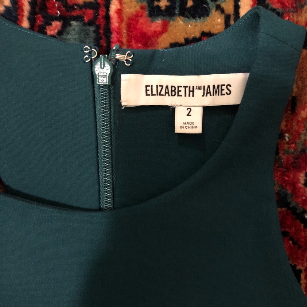 ELIZABETH AND JAMES Bodycon racerback dress